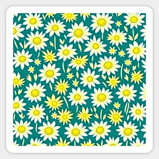 Daisy Pattern | Floral Pattern Sticker